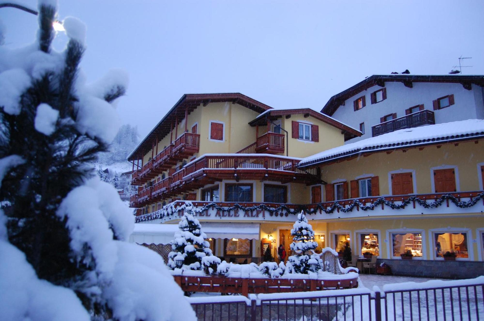 Hotel Alle Alpi Моэна Экстерьер фото